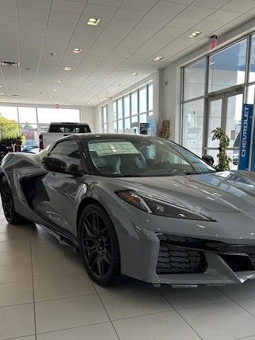 Corvette Z06 in Barstow Motors Chevrolet showroom