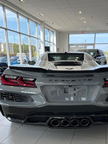 Corvette Z06 in Barstow Motors Chevrolet showroom